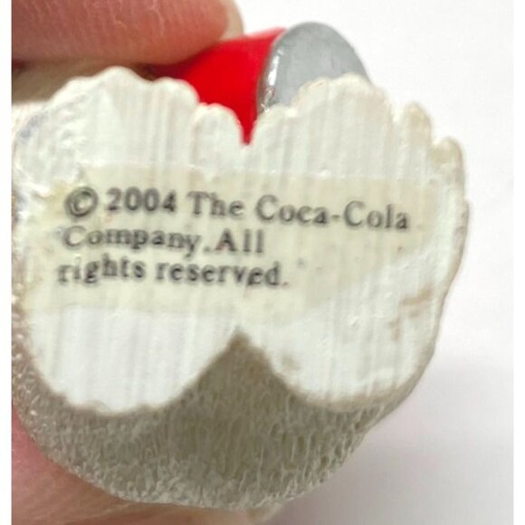 Coca-Cola Polar Bear Christmas Tree Ornament Holding Coke Cans Anthropomorphic - Picture 3 of 8